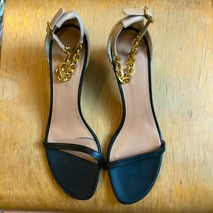 Calvin Klein heels in nude and black